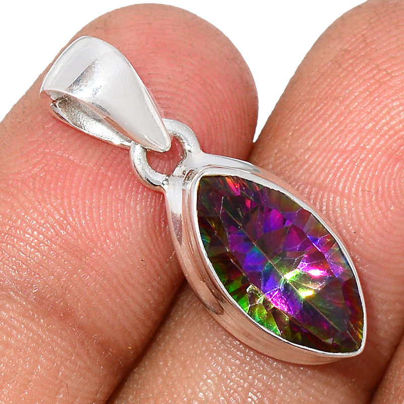 1" Mystic Topaz Pendants - MYSP619
