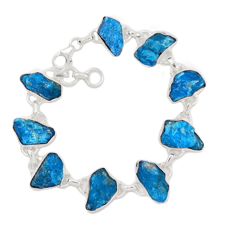 8" Neon Blue Apatite Bracelets - NBAB47