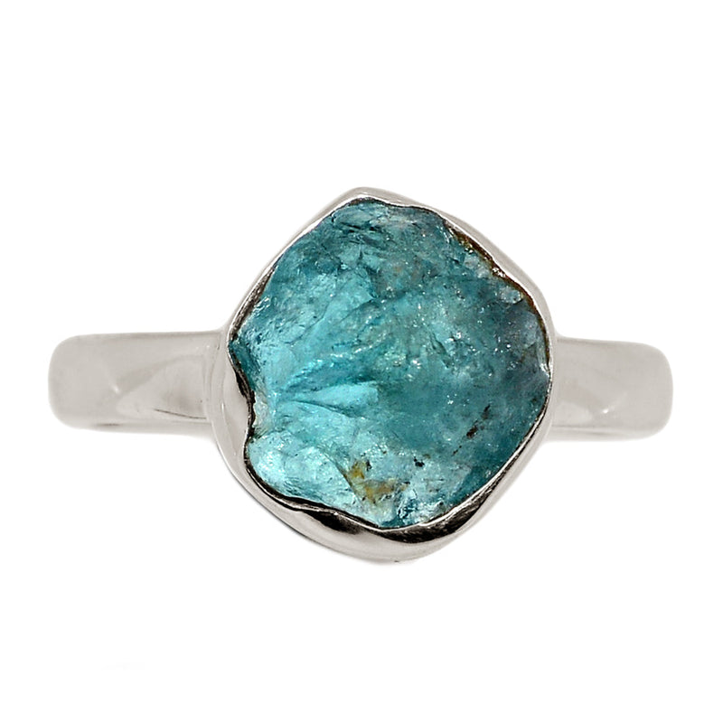 Neon Blue Apatite Ring - NBAR875
