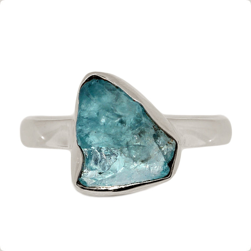 Neon Blue Apatite Ring - NBAR879