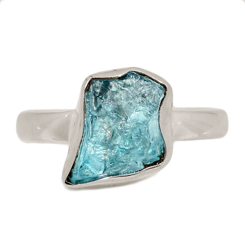 Neon Blue Apatite Ring - NBAR886