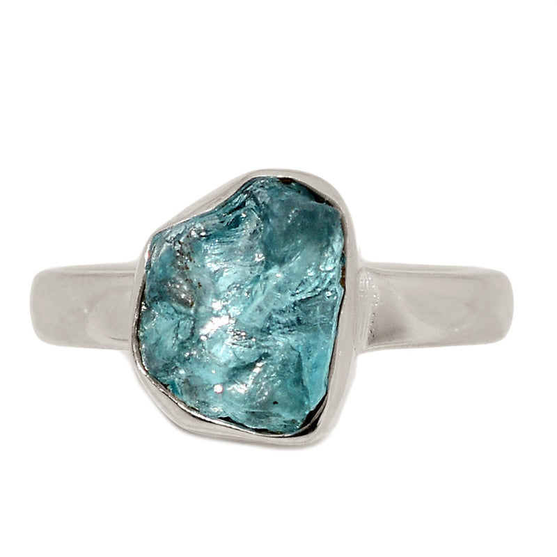Neon Blue Apatite Ring - NBAR895