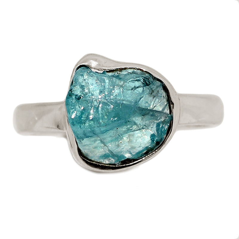 Neon Blue Apatite Ring - NBAR897