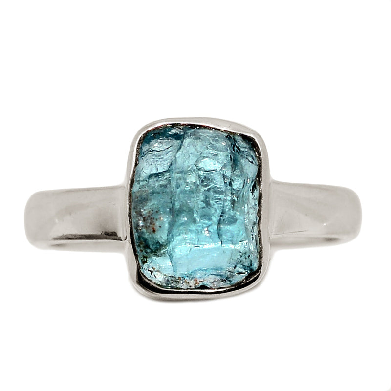 Neon Blue Apatite Ring - NBAR905