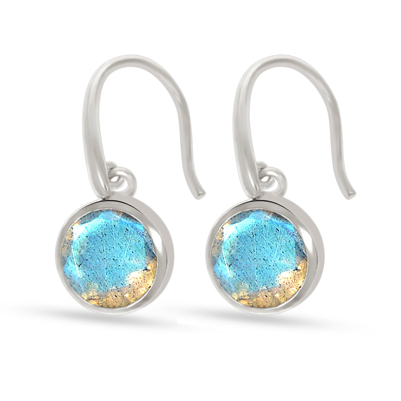 Labradorite Faceted Earrings - ND-E110LBF