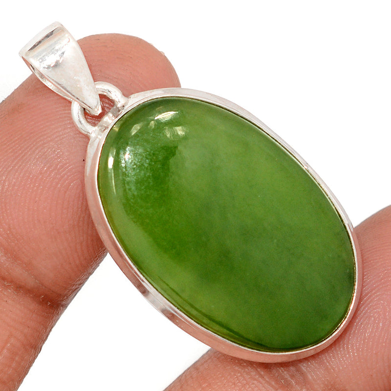 1.6" Nephrite Jade Pendants - NFZP1117