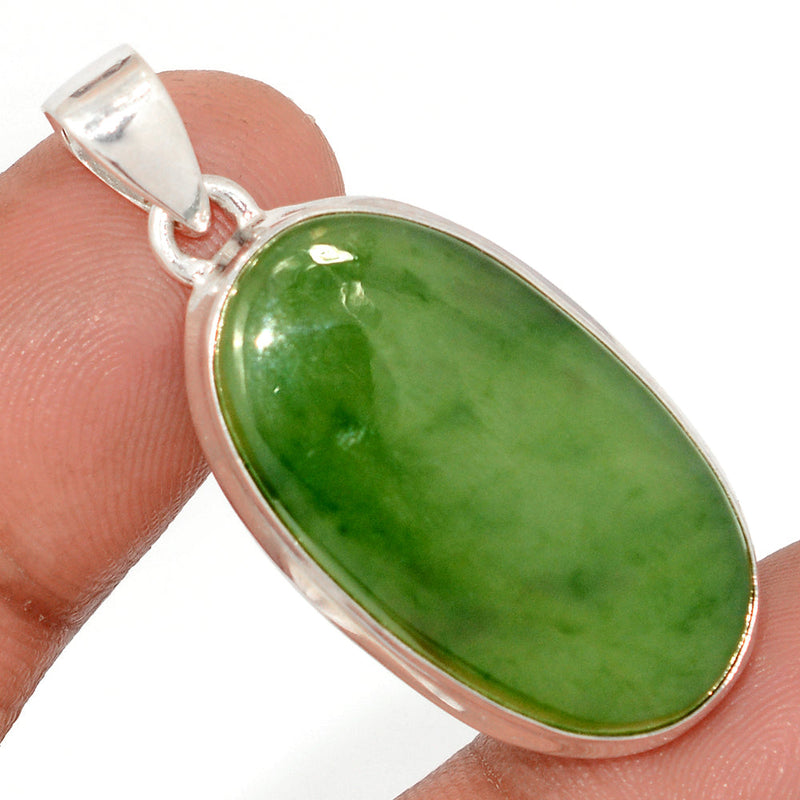 1.6" Nephrite Jade Pendants - NFZP1127