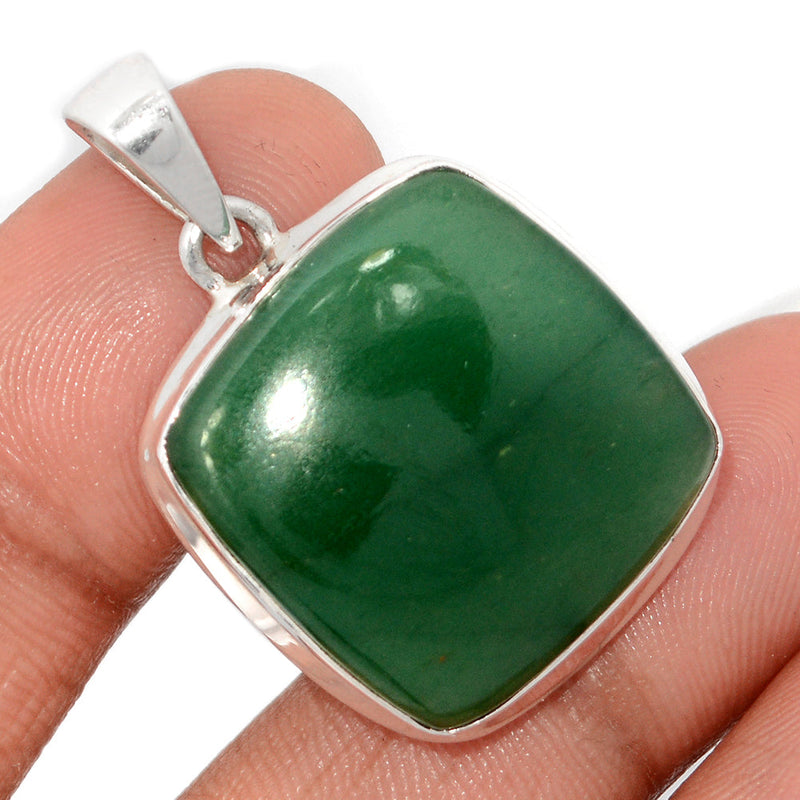 1.5" Nephrite Jade Pendants - NFZP1133