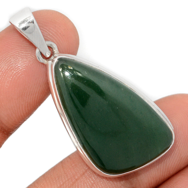 1.7" Nephrite Jade Pendants - NFZP1136