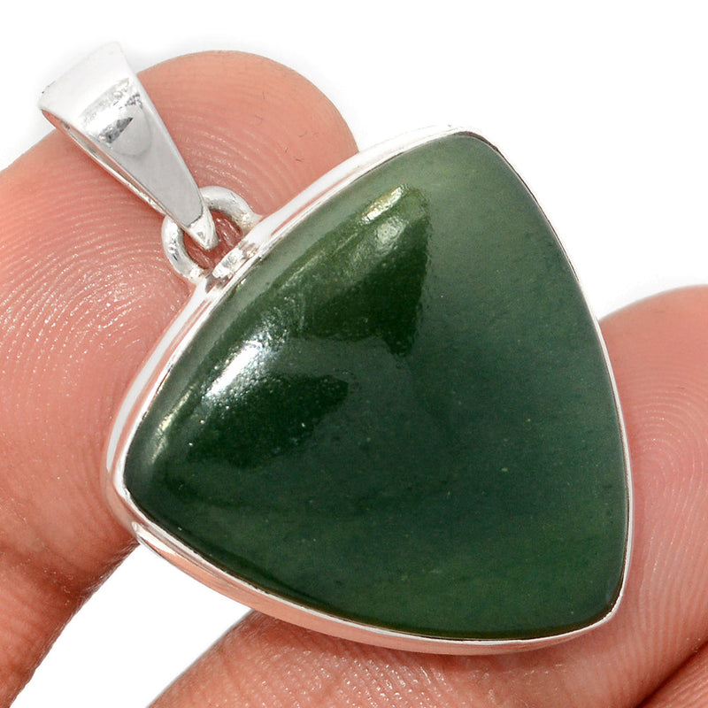 1.5" Nephrite Jade Pendants - NFZP1137
