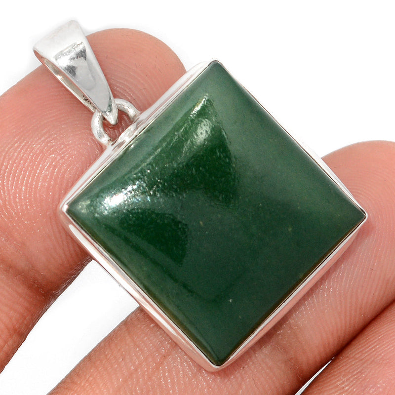 1.3" Nephrite Jade Pendants - NFZP1143