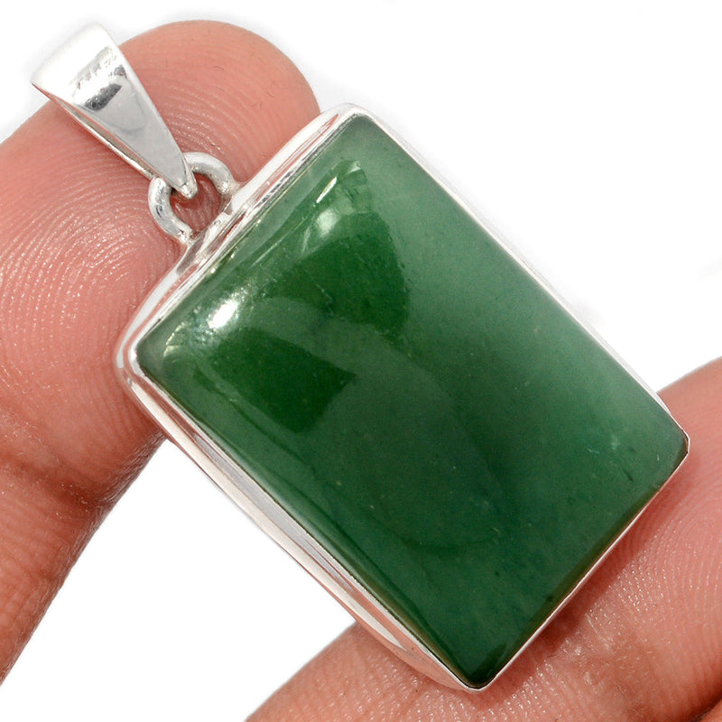 1.6" Nephrite Jade Pendants - NFZP1147