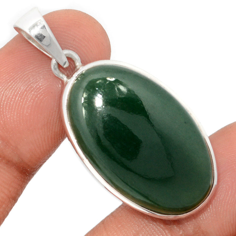 1.6" Nephrite Jade Pendants - NFZP1151