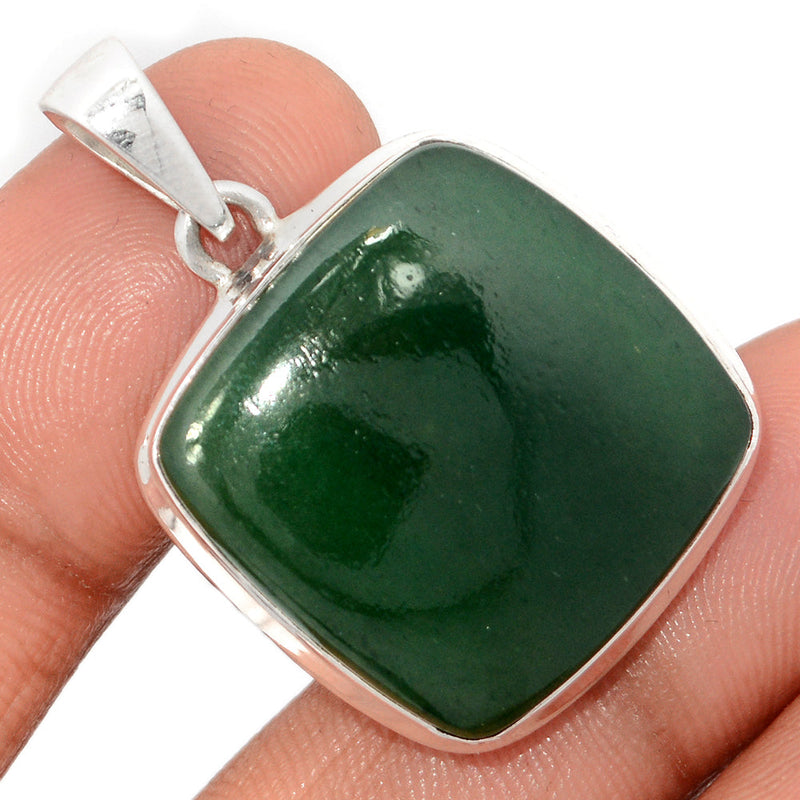1.5" Nephrite Jade Pendants - NFZP1154