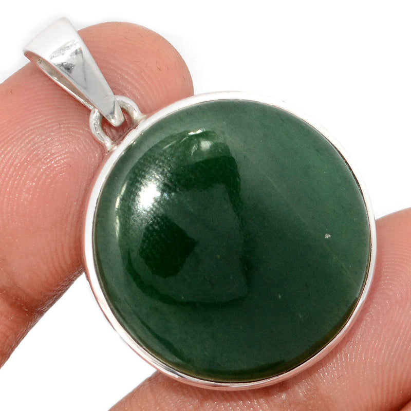 1.5" Nephrite Jade Pendants - NFZP1156