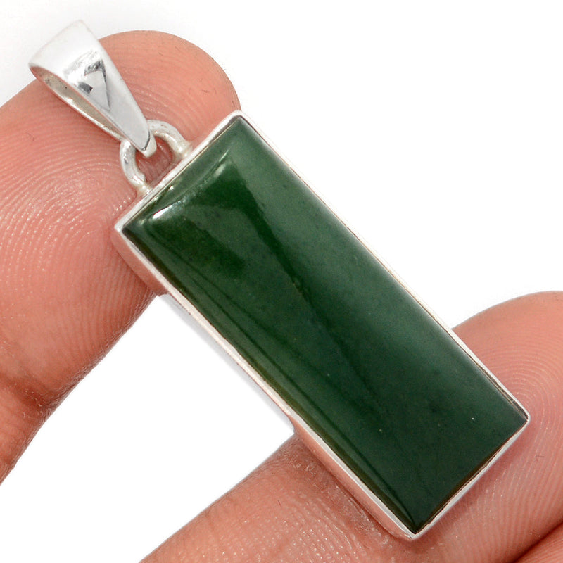 1.6" Nephrite Jade Pendants - NFZP1158