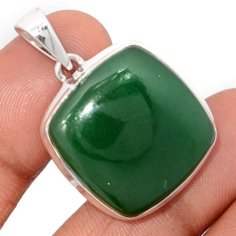 1.5" Nephrite Jade Pendants - NFZP1165