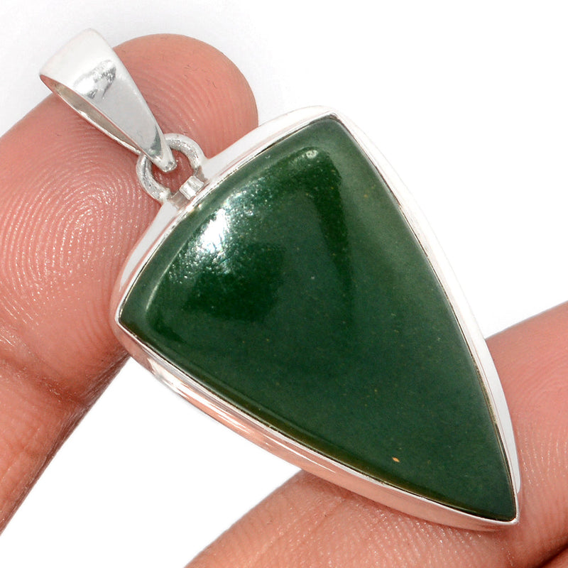 1.8" Nephrite Jade Pendants - NFZP1169