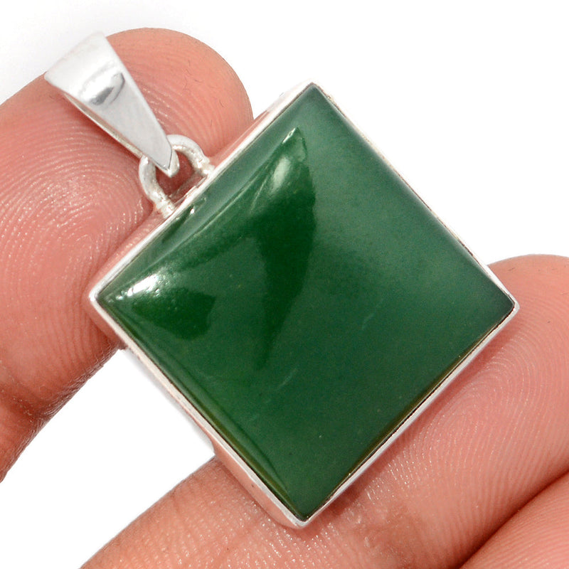 1.3" Nephrite Jade Pendants - NFZP1170