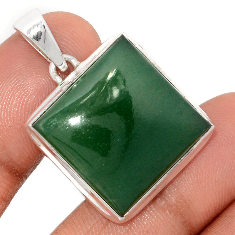 1.3" Nephrite Jade Pendants - NFZP1172