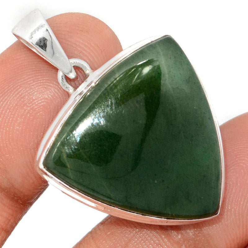 1.5" Nephrite Jade Pendants - NFZP1174