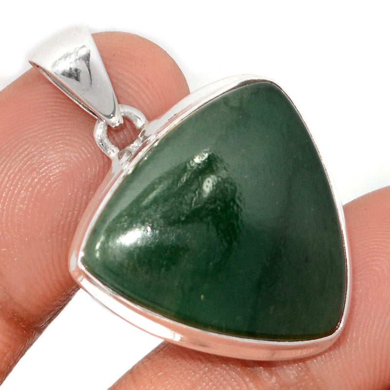 1.3" Nephrite Jade Pendants - NFZP1176