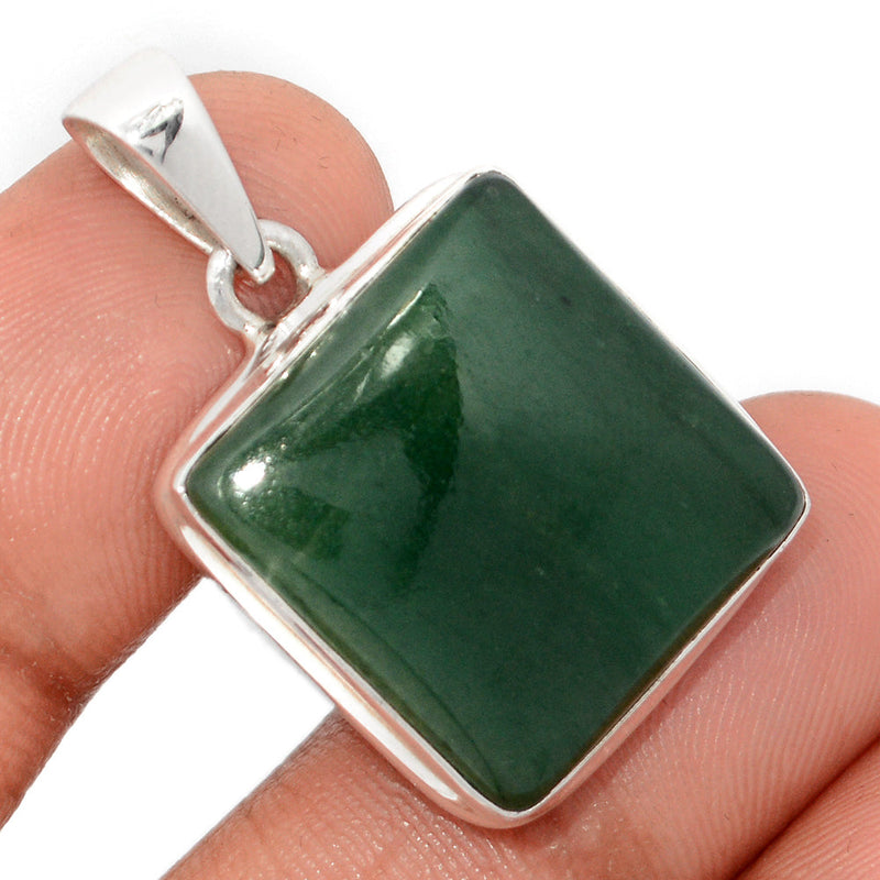 1.3" Nephrite Jade Pendants - NFZP1177