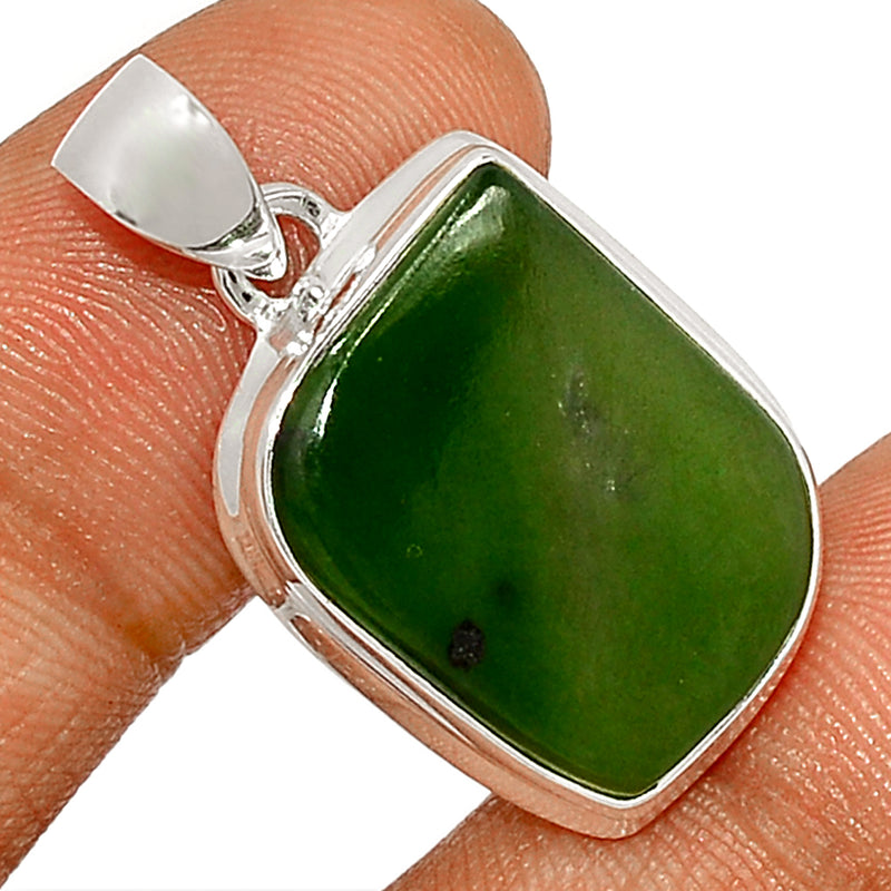 1.2" Nephrite Jade Pendants - NFZP725