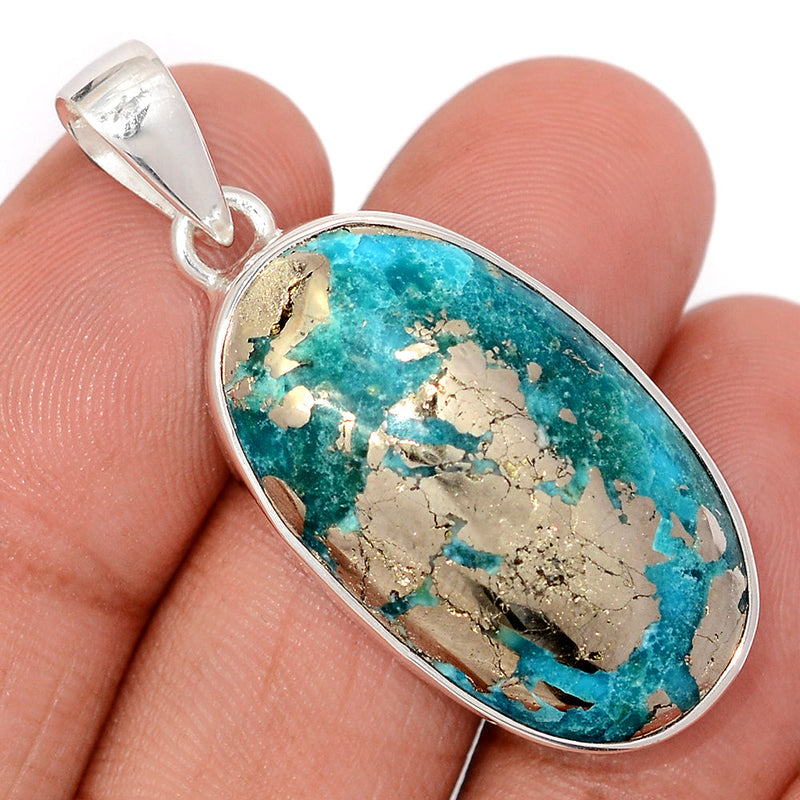 1.7" Nishapur Persian Turquoise Pendants - NITP740