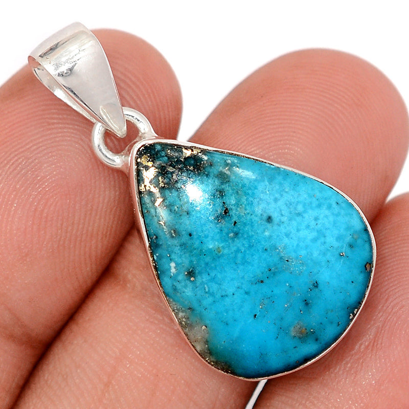 1.3" Nishapur Persian Turquoise Pendants - NITP744