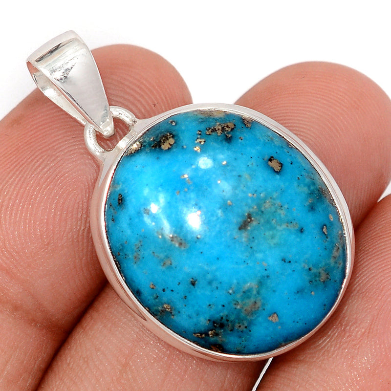 1.3" Nishapur Persian Turquoise Pendants - NITP777