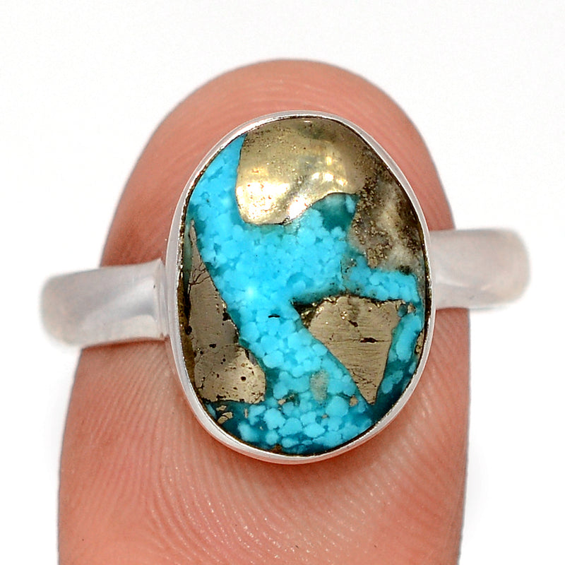 Nishapur Persian Turquoise Ring - NITR1058