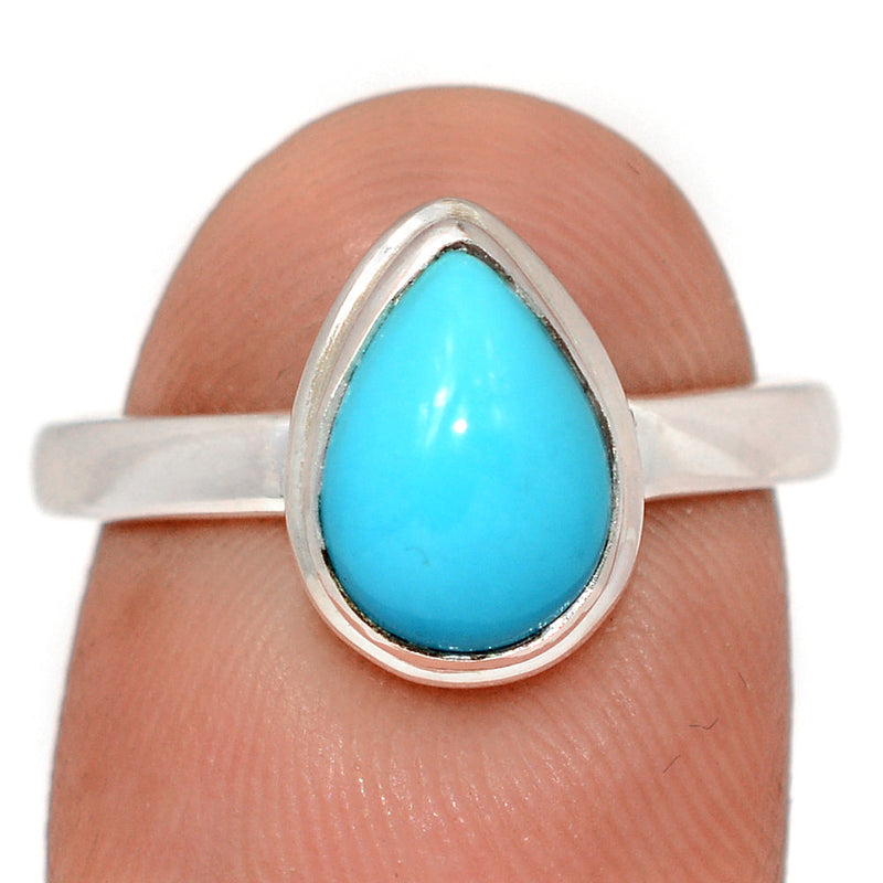 Natural Kingman Turquoise Ring - NKTR262