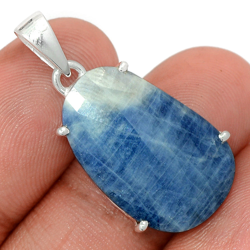 1.3" Claw - Natural Sapphire Pendants - NSPP85