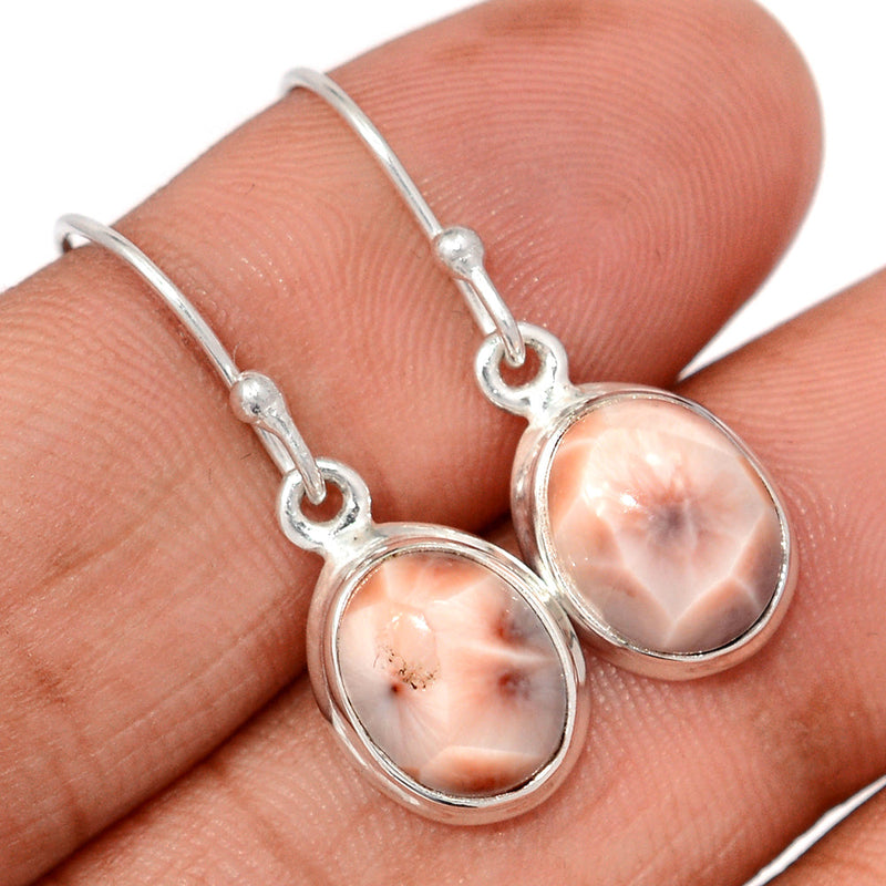 1.1" Natrolite Earrings - NTLE15
