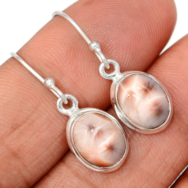 1.1" Natrolite Earrings - NTLE18