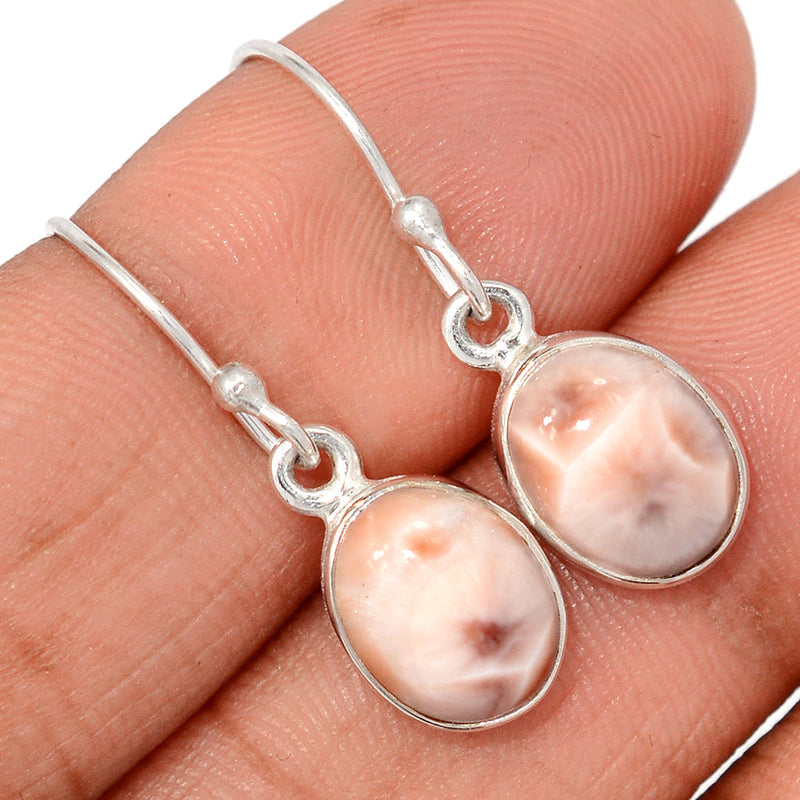 1.1" Natrolite Earrings - NTLE8