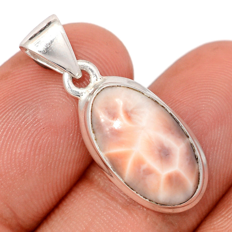 1.1" Natrolite Pendants - NTLP1