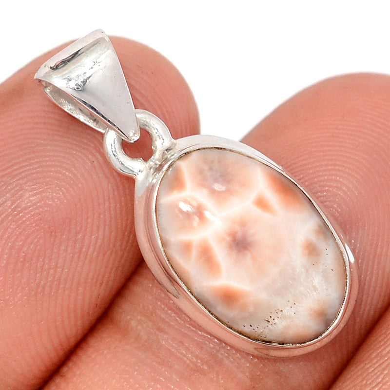 1.1" Natrolite Pendants - NTLP56