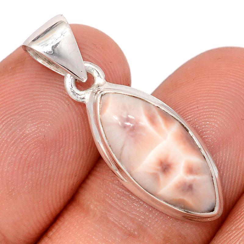 1.1" Natrolite Pendants - NTLP62