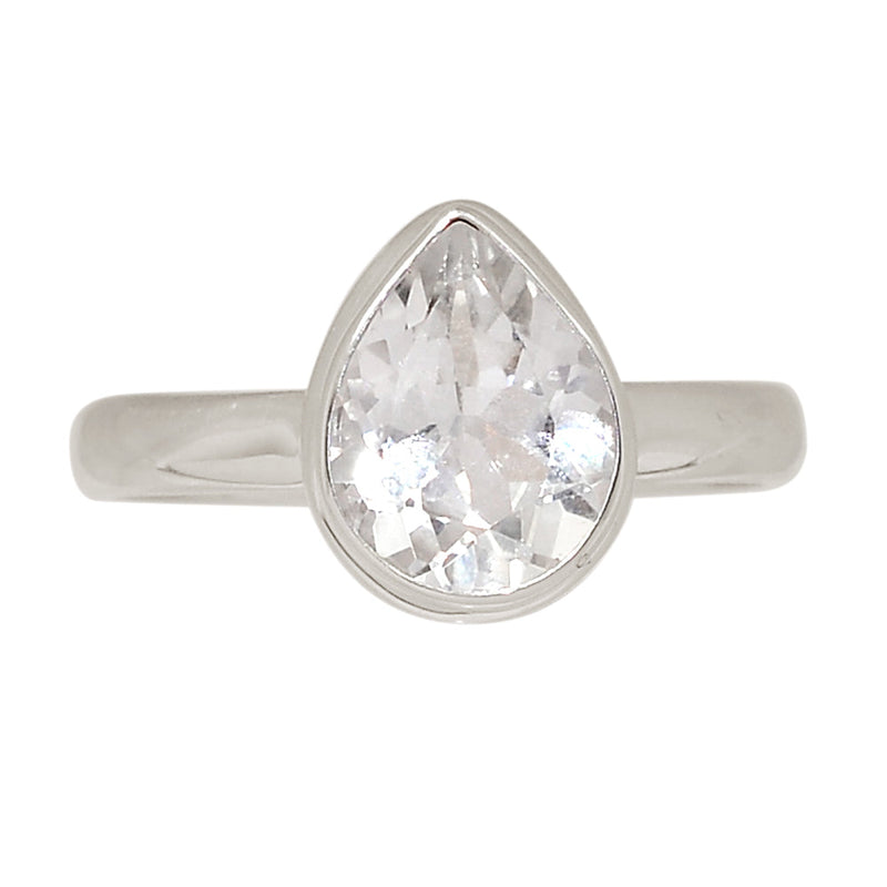 Natural White Topaz Ring - NWTR236