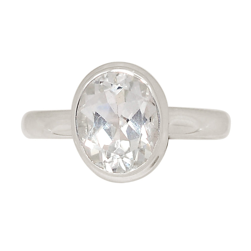 Natural White Topaz Ring - NWTR244