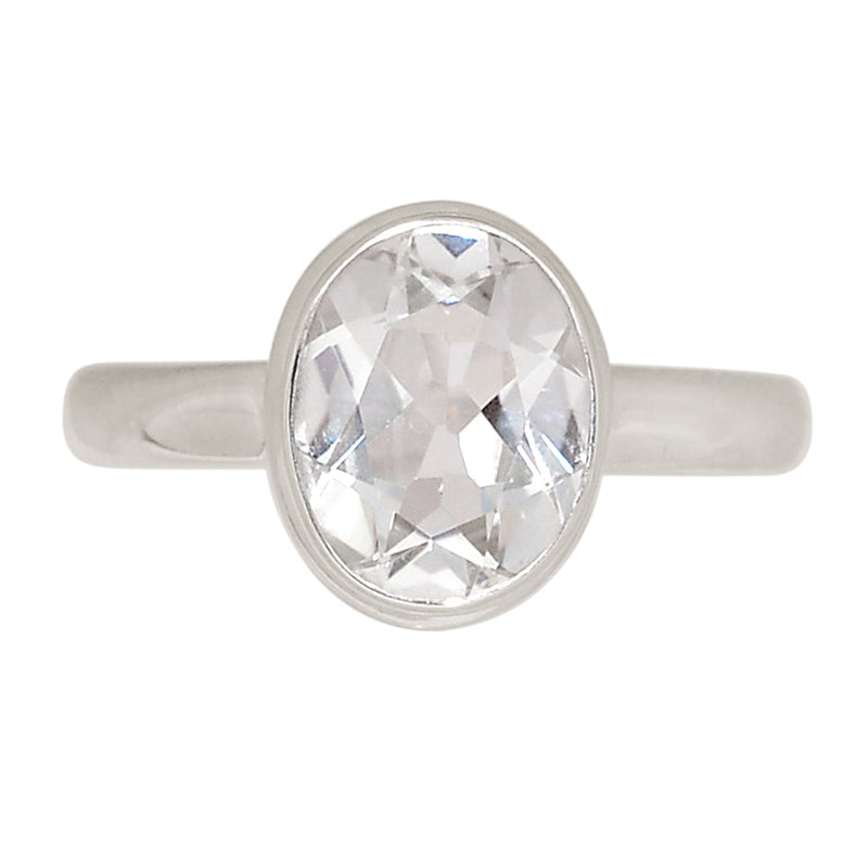 Natural White Topaz Ring - NWTR259