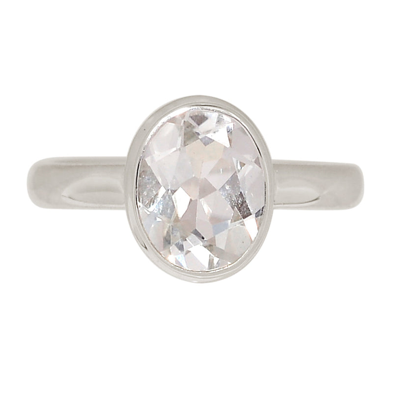 Natural White Topaz Ring - NWTR262