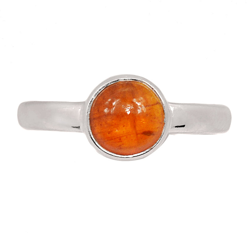 Orange Kyanite Cabochon Ring - OKCR25