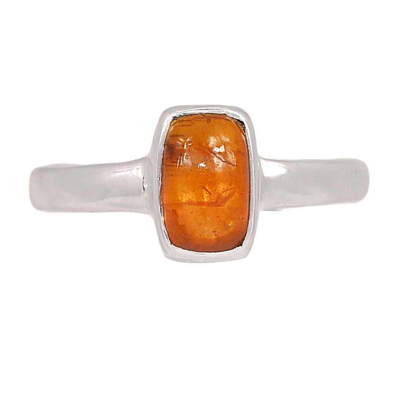 Orange Kyanite Cabochon Ring - OKCR30