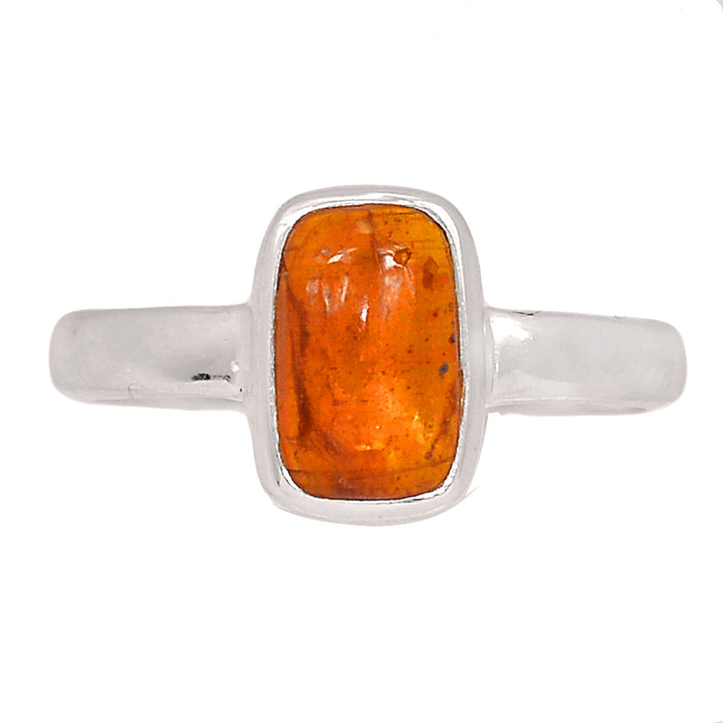 Orange Kyanite Cabochon Ring - OKCR31