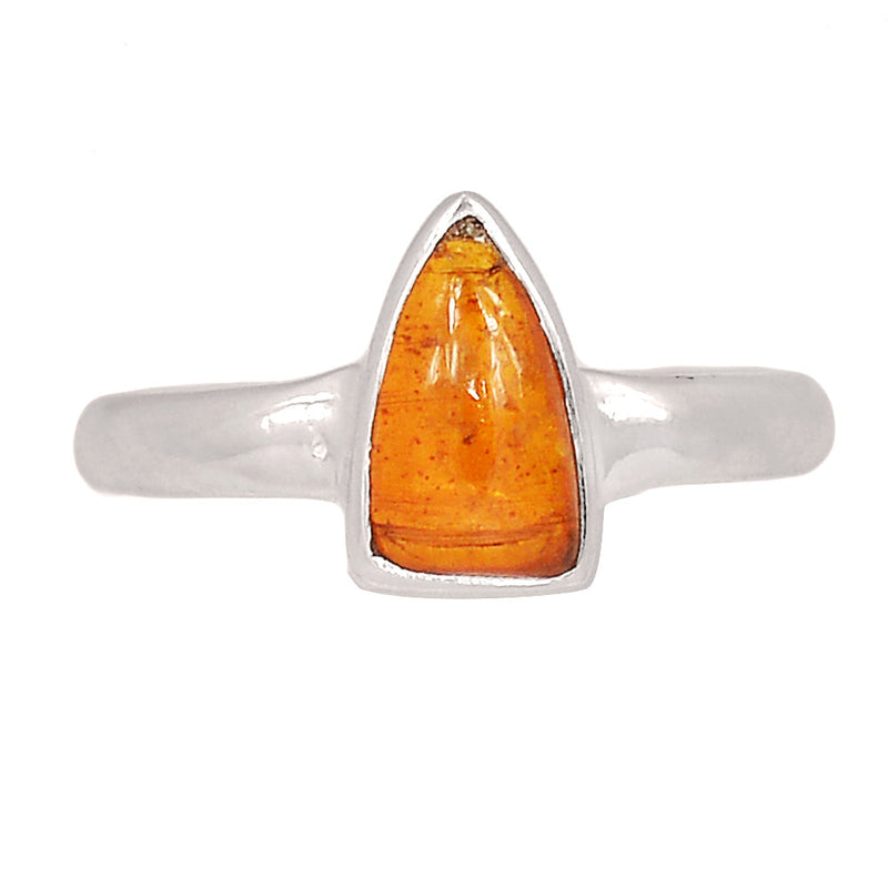 Orange Kyanite Cabochon Ring - OKCR47