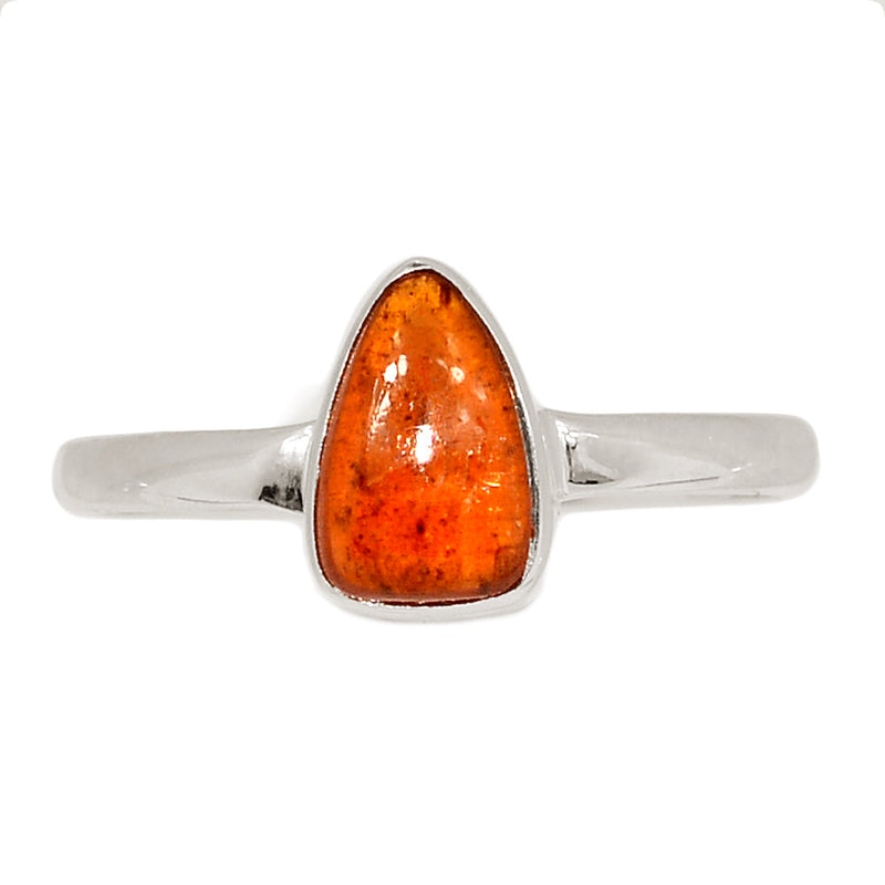 Orange Kyanite Cabochon Ring - OKCR62