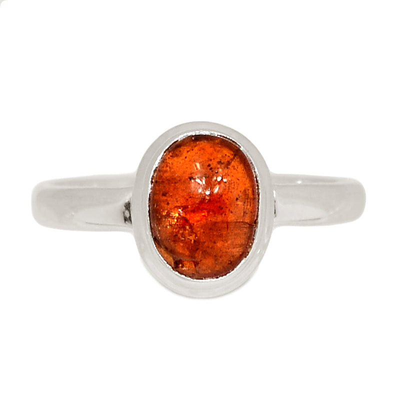 Orange Kyanite Cabochon Ring - OKCR64